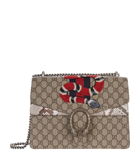 vintage gucci snakeskin bag|Gucci dionysus snake bag.